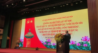 Hà Nội là một trong các địa phương đi đầu hưởng ứng Ngày Pháp luật Việt Nam