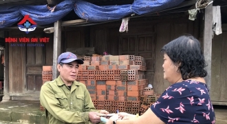 Bệnh viện An Việt hỗ trợ người dân bị sạt lở ở vùng núi Quảng Bình