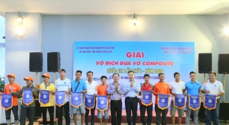 Cần Thơ tổ chức Giải vô địch đua Vỏ Composite Quốc gia lần thứ I