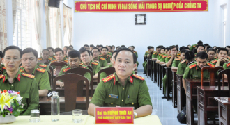 130 công an xã tại Cần Thơ được tập huấn PCCC và cứu nạn cứu hộ
