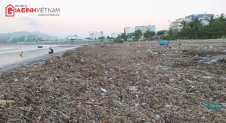 Biển Đà Nẵng tan hoang, bị lấp kín bởi 3.000 tấn rác thải