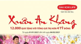 Dai-ichi Life Việt Nam khuyến mại hấp dẫn “Xuân An Khang”