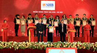 SHB được vinh danh Top 50 doanh nghiệp xuất sắc nhất VN