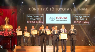 Toyota Việt Nam đóng góp khoảng hơn 900 triệu USD vào ngân sách nhà nước