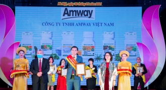 Amway Việt Nam lần thứ 8 nhận giải thưởng “Sản phẩm vàng vì sức khỏe cộng đồng”