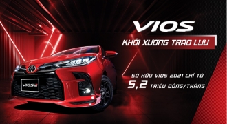 Triển lãm giới thiệu các mẫu xe Toyota Vios phiên bản mới sắp diễn ra tại Tp Hồ Chí Minh