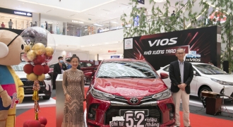 Triển lãm Toyota Vios 2021 đã thu hút hàng chục ngàn người tham quan