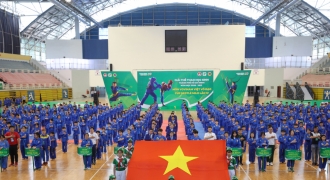 Hơn 1500 học sinh tham gia Hội khoẻ phù đổng môn Vovinam Việt Võ Đạo- Cúp Nestlé MILO