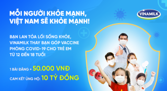 Chỉ cần một việc làm đơn giản, bạn đã góp vaccine cho trẻ em để phòng covid-19