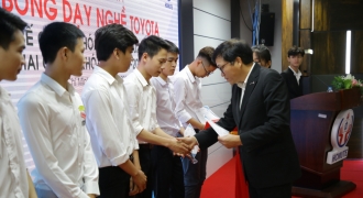 Toyota Việt Nam phối hợp tổ chức chương trình “Học bổng dạy nghề Toyota”