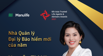 Đại lý Manulife Việt Nam được vinh danh “Nhà quản lý đại lý bảo hiểm mới của năm”