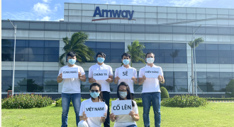 Amway Việt Nam ủng hộ sản phẩm chăm sóc sức khỏe và thiết yếu đến tuyến đầu chống dịch