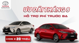 Toyota Việt Nam triển khai chương trình ưu đãi lên đến 30 triệu đồng cho Vios