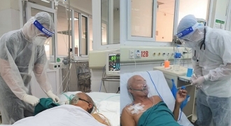 Cụ bà 71 tuổi mắc Covid-19 ở Hà Nội xin nhường máy thở cho chồng