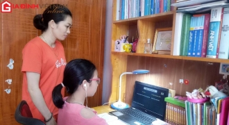 An toàn khi trẻ học trực tuyến tại nhà: Cần sự cam kết đồng hành của cha mẹ