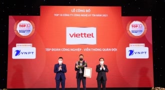 Viettel đứng đầu Bảng xếp hạng Công ty CNTT – Viễn thông uy tín nhất Việt Nam