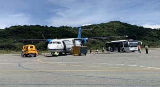 Chuyến bay đầu tiên đến Côn Đảo sau giãn cách