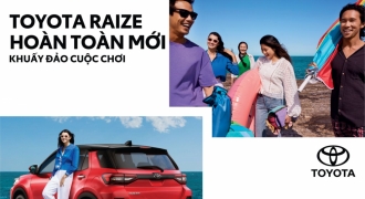 Toyota Việt Nam chính thức giới thiệu Toyota Raize hoàn toàn mới – KHUẤY ĐẢO CUỘC CHƠI