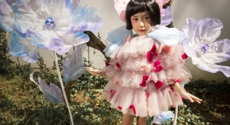 Mẫu nhí Quỳnh Anh tạo hình baby doll ấn tượng trong bộ ảnh mới
