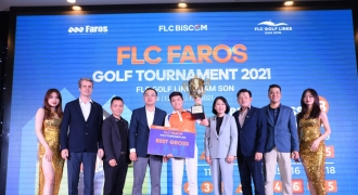 Golfer 17 tuổi Nguyễn Quang Trí giành cúp vô địch giải FLC Faros Golf Tournament 2021