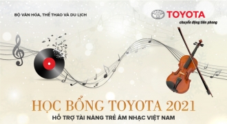 Toyota VN tiếp tục trao học bổng cho sinh viên ngành kỹ thuật và âm nhạc