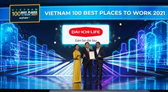 Dai-ichi Life Việt Nam vào Top 3 Nơi làm việc tốt nhất Ngành Bảo hiểm năm 2021