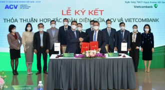 Vietcombank và ACV ký kết Thỏa thuận hợp tác toàn diện