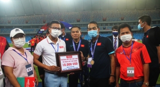 U23 Việt Nam được thưởng nóng 10.000 USD ngay tại Campuchia