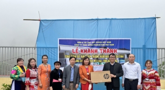 Quỹ Toyota Việt Nam tiếp tục xây dựng trường học tại Hà Giang