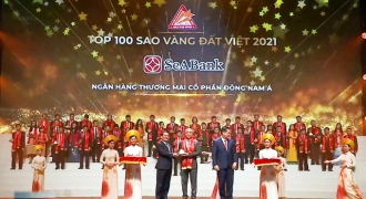 ­SeABank lần thứ 6 nhận giải thưởng Sao Vàng đất Việt