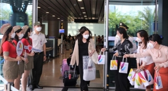 Đà Nẵng đón chuyến bay đầu tiên từ Hàn Quốc sau 2 năm nghỉ dịch