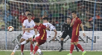 Chia điểm Philippines, U23 Việt Nam bỏ lỡ cơ hội nhất bảng
