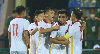 Thắng dễ Timor Leste, U23 Việt Nam vào bán kết SEA Games 31