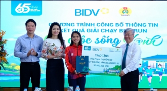 BIDV trao Giải chạy thiện nguyện online “BIDVRUN - Cho cuộc sống Xanh 2022”