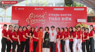 STEAMe GARTEN khai trương cơ sở mới, tiên phong triển khai mô hình Lớp STEAM Quốc tế