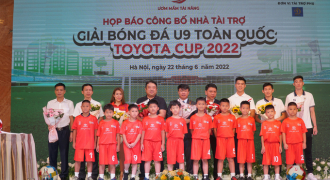 Toyota Việt Nam tiếp tục đồng hành cùng Giải Bóng đá U9 toàn quốc Toyota Cup 2022