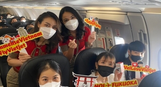 Fukuoka và Nagoya (Nhật Bản) nồng hậu chào đón hành khách Vietjet