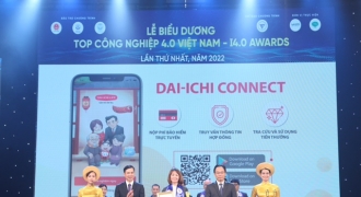 Dai-ichi Life Việt Nam nhận Giải thưởng “Top Doanh nghiệp Công nghiệp 4.0 Việt Nam”