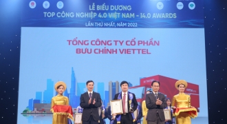 Viettel được vinh danh tại toàn bộ các hạng mục Top công nghiệp 4.0 Việt Nam