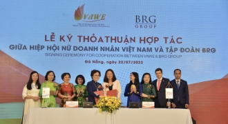 Tập đoàn BRG ký thoả thuận hợp tác với Hiệp hội Nữ Doanh nhân Việt Nam