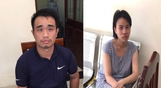 Cặp vợ chồng nghi bạo hành cháu bé 18 tháng tuổi tại Hà Nội