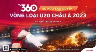 Người hâm mộ Việt Nam được xem Giải bóng đá U20 Châu Á qua truyền hình