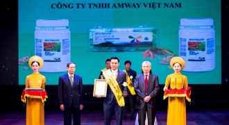 Amway Việt Nam lần thứ 10 nhận giải thưởng “Sản phẩm vàng vì sức khoẻ cộng đồng”