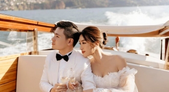HOT: Đỗ Mỹ Linh tung ảnh cưới, tiết lộ chuyện tình với con trai Bầu Hiển