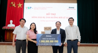 Amway Việt Nam chung tay cùng TP Đà Nẵng khắc phục thiệt hại do thiên tai
