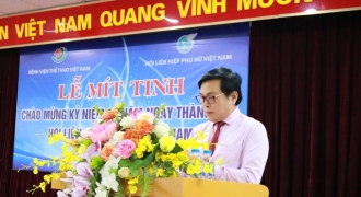 Phụ nữ Bệnh viện Thể thao Việt Nam phát huy truyền thống, cống hiến cho sự phát triển ngành y