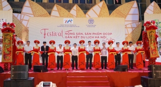 Festival Nông sản, sản phẩm OCOP góp phần gắn kết du lịch Hà Nội 2022