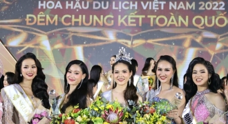 Người đẹp Lương Kỳ Duyên đăng quang Hoa hậu Du lịch Việt Nam 2022