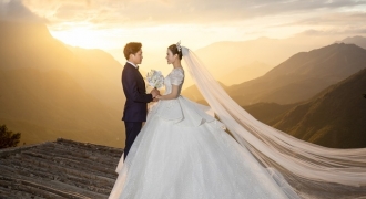 Quán quân Sao mai Lương Hải Yến khoe ảnh cưới đẹp như mơ giữa núi rừng Lai Châu