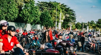 1.100 biker góp mặt tại Đại hội Moto miền Tây do Gia đình Việt Nam tổ chức
